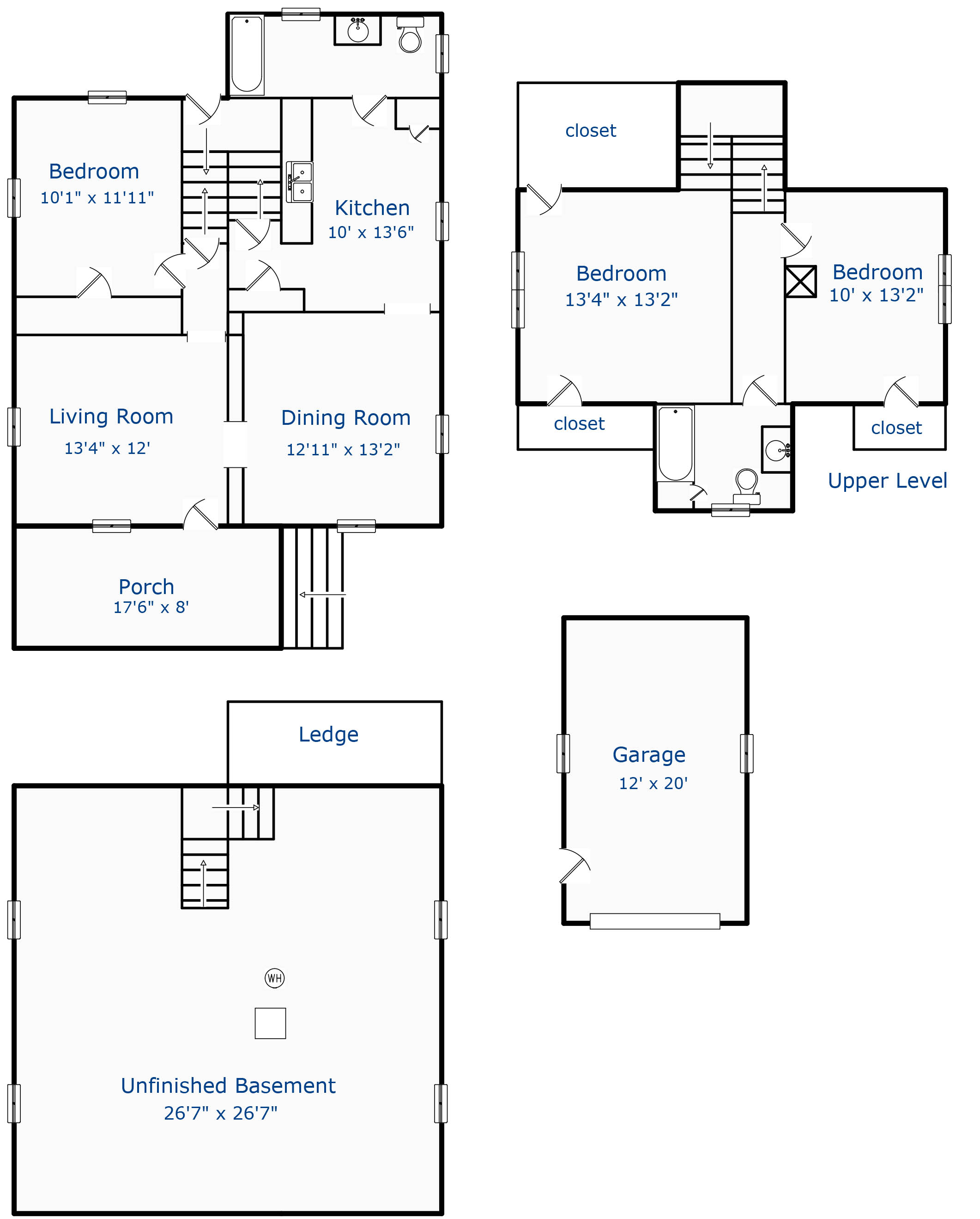 644 Division Street, Decatur, IL Floorplan